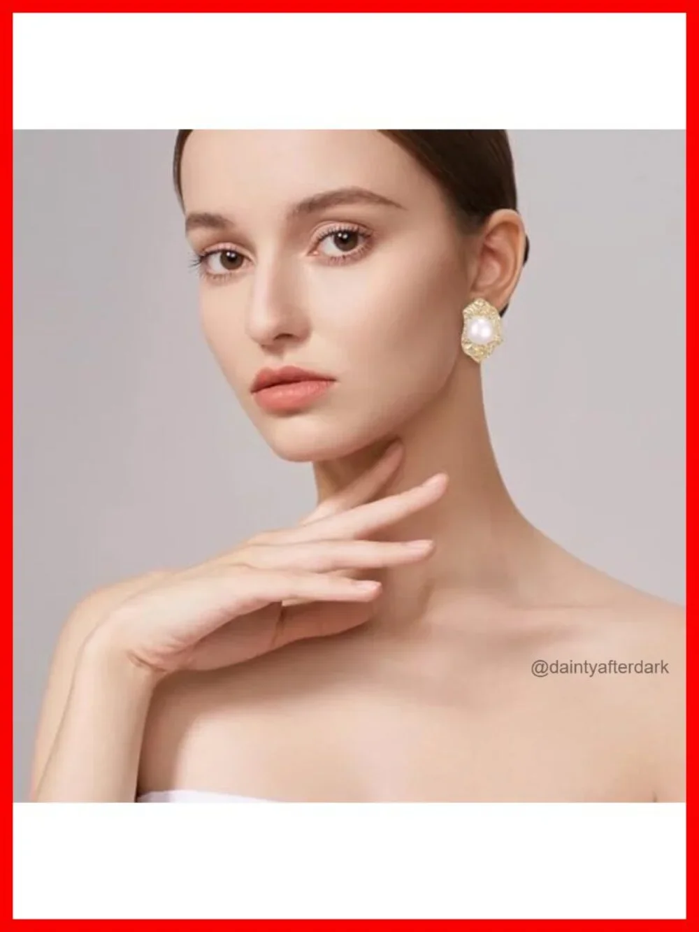 Clip On Earrings No Piercing Button Earring Fashion Jewelry Gift Set
